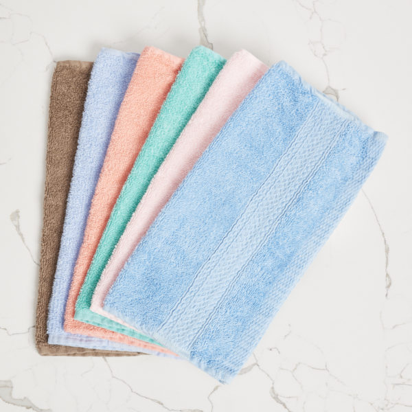 Resort Collection Soft Washcloth Face & Body Towel Set